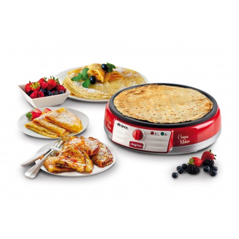 Блинница Ariete 202/00 PARTY TIME, красный