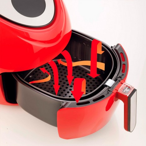 Аэрофритюрница Ariete 4618/01 Airy Fryer XXL, красный