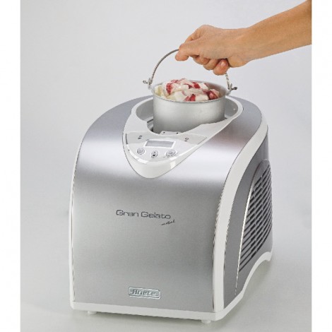 Мороженица Ariete 693 Gran Gelato Metal Серебристый