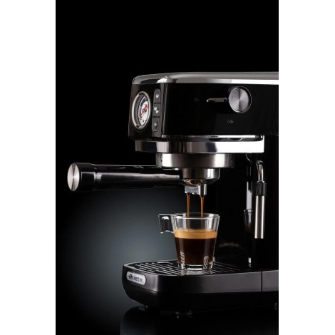 Рожковая кофеварка Ariete 1381/12 Espresso Slim Moderna, черный