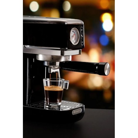 Рожковая кофеварка Ariete 1381/12 Espresso Slim Moderna, черный