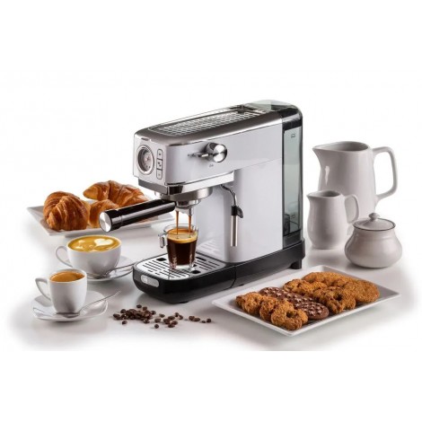 Рожковая кофеварка Ariete 1381/14 Espresso Slim Moderna, белый