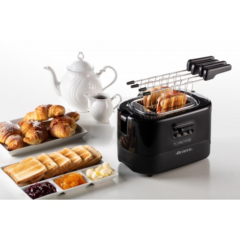 Тостер Ariete 159/02 Toastime, черный
